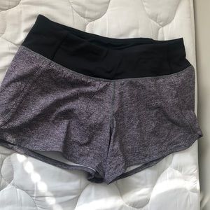Lulu lemon running shorts